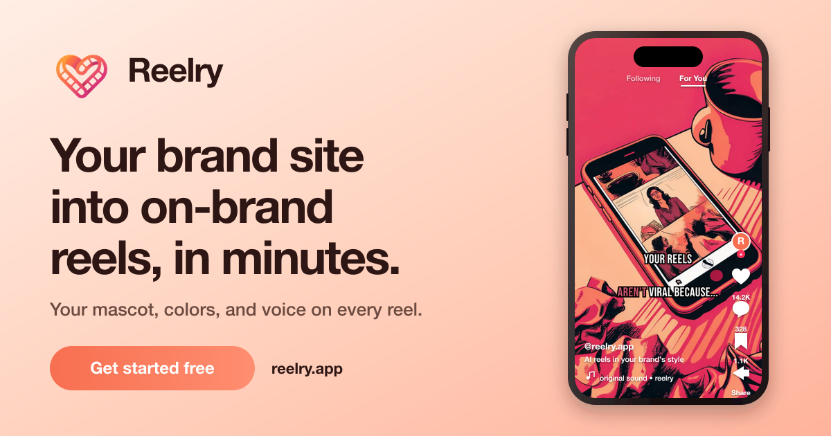 Reelry social preview